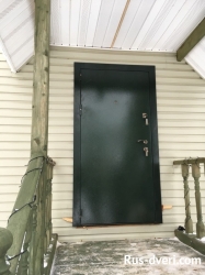 Фото дверь порошок в коттедж