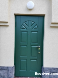 Фото входная дверь для коттеджа (замена панели мдф)