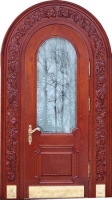 Дверь со стеклом №4